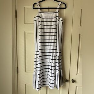 Striped Sleeveless Dress